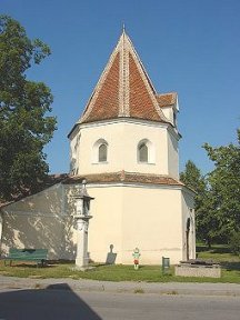 Ansicht der Altöttinger Kapelle - von aussen